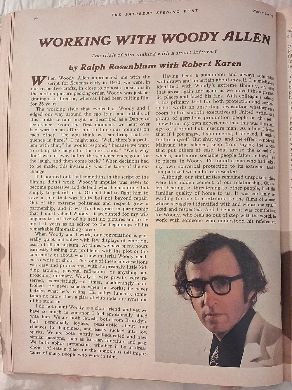 ๐๐ท๐ธThe Saturday Evening Post - November 1979 - The Muppets๐ธ๐ท๐ - Picture 7 of 12